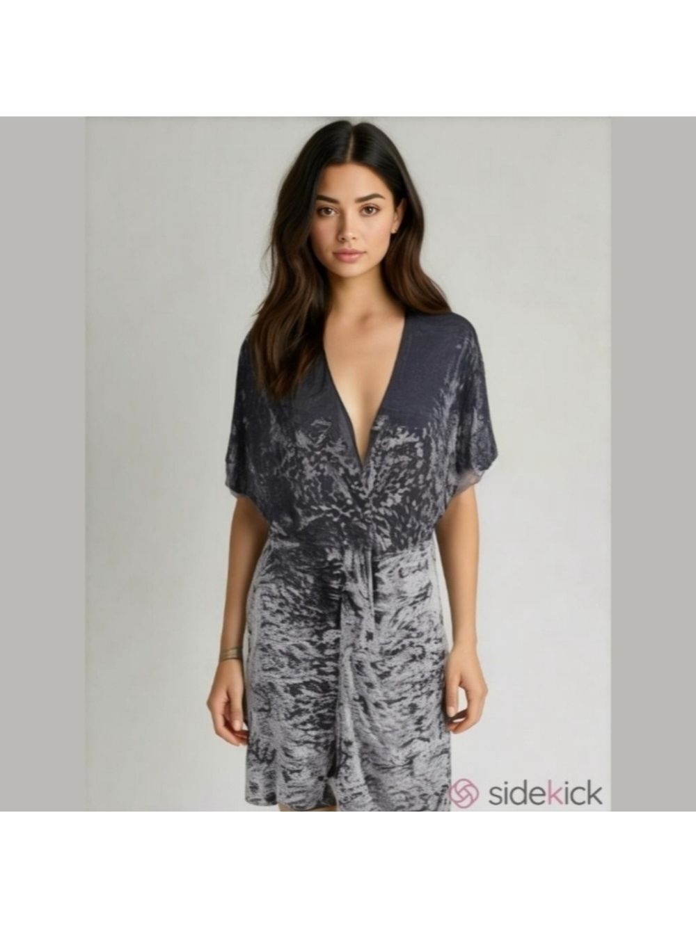 NWOT ShowΒ Me YourβMuMu Crushed Velvet Mini Dress